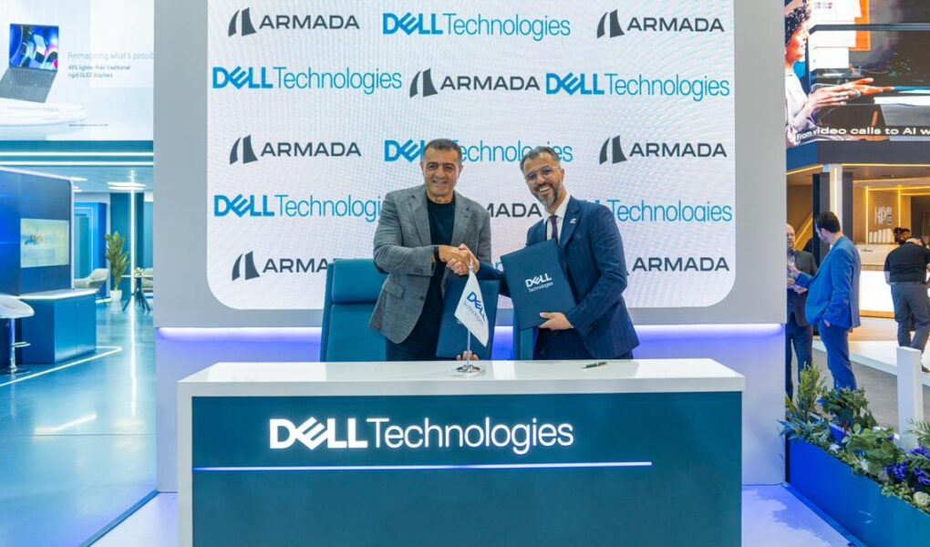 Dell Technologies and Armada executives sign MoU at LEAP 2026