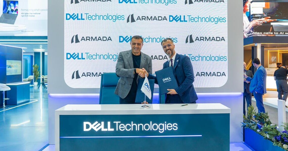Dell Technologies and Armada executives sign MoU at LEAP 2026