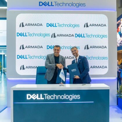 Dell Technologies and Armada executives sign MoU at LEAP 2026