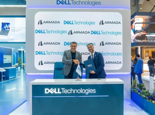 Dell Technologies and Armada executives sign MoU at LEAP 2026