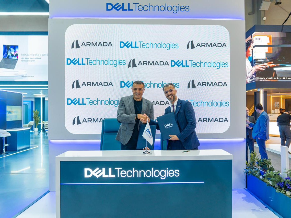 Dell Technologies and Armada executives sign MoU at LEAP 2026